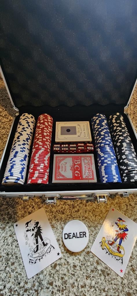 Pokerkoffer, Ophalen of Verzenden, Gebruikt