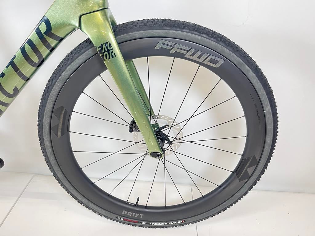 Nieuwe Factor Ostro gravel bike Shimano GRX Di2 1x12sp FFWD, Ophalen, 28 inch, Nieuw, Factor