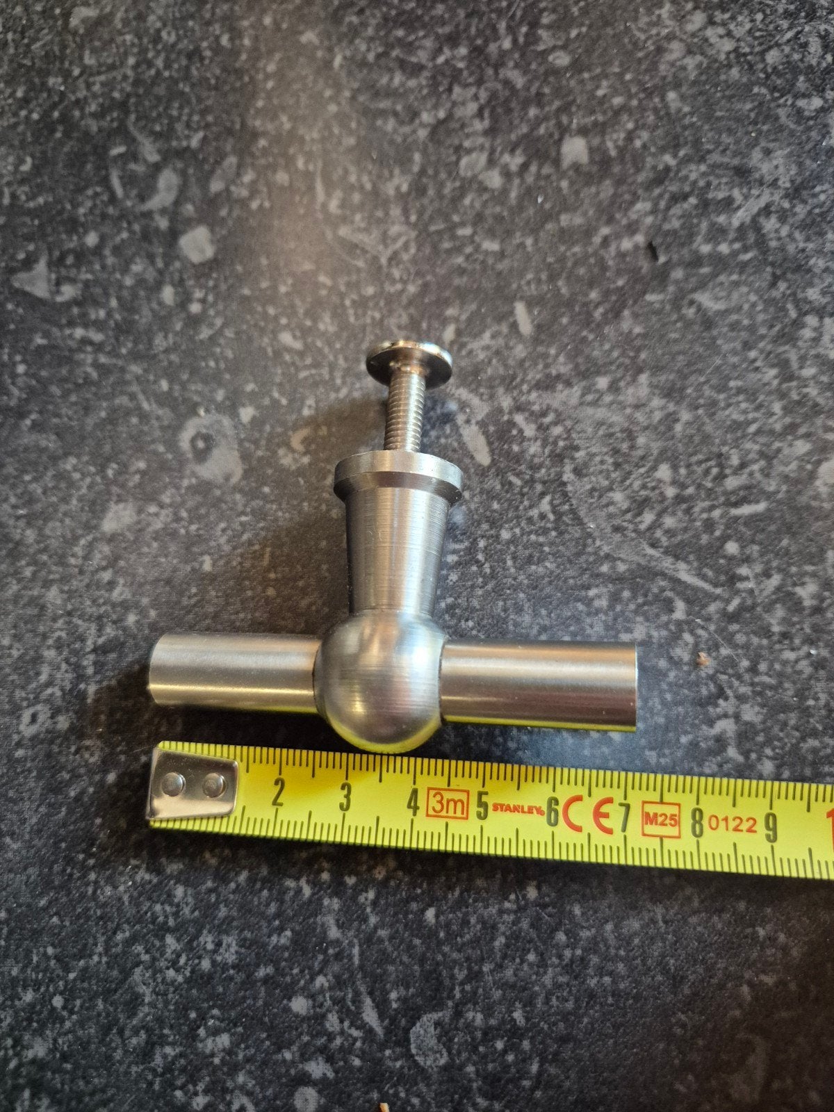 RVS meubelknop meubelgreep voor kast of keuken, Ophalen, Gebruikt