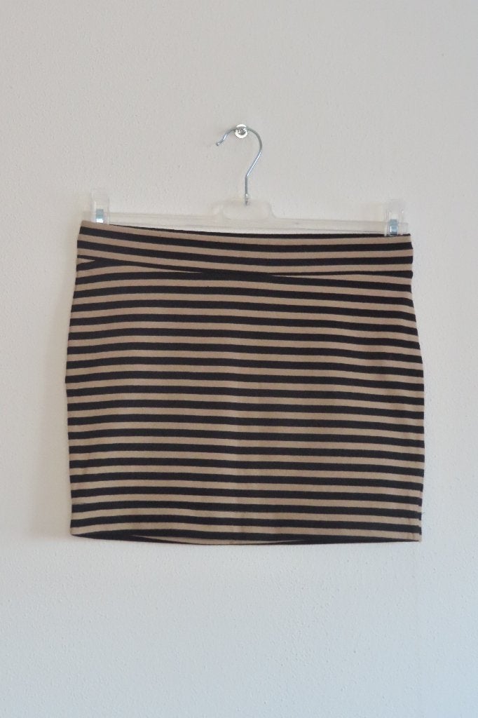 Stretch Rok Zwart Camel Streep Sutherland mt S (3531), Sutherland, Zwart, Ophalen of Verzenden, Zo goed als nieuw