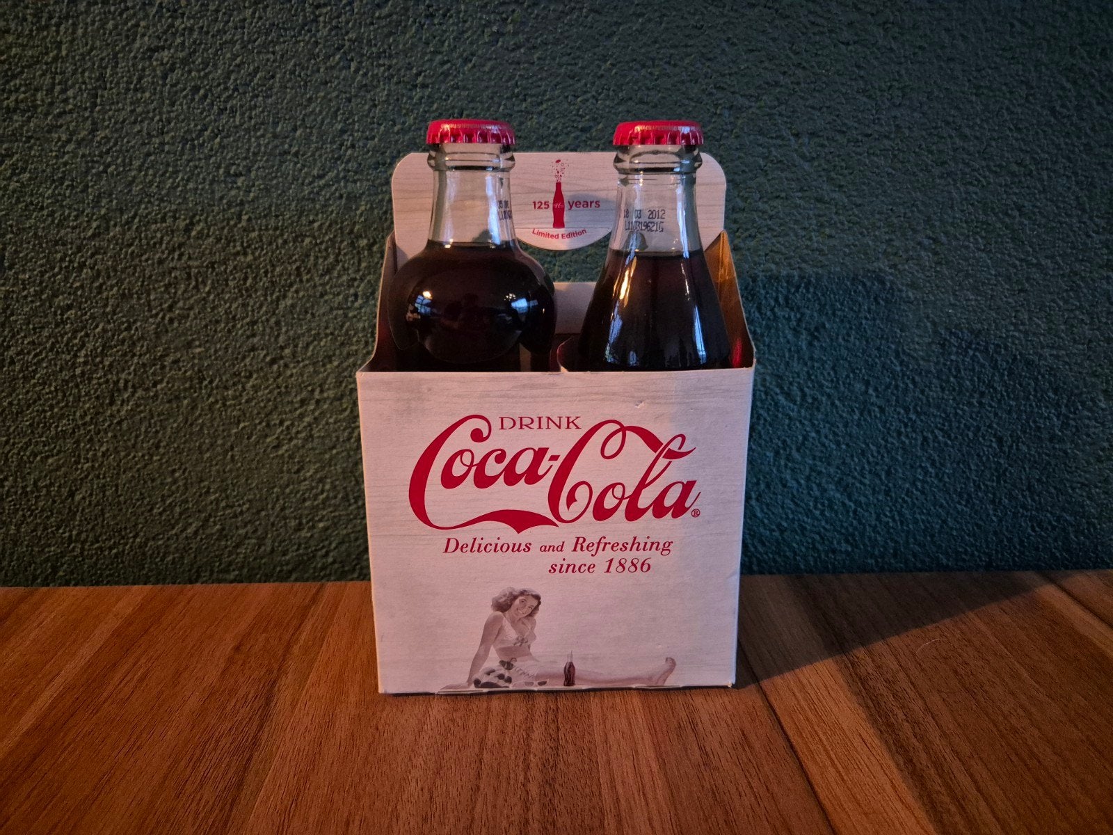 Vintage Coca-Cola 125 Jaar Limited Edition Flesjes, Verzamelen, Ophalen of Verzenden, Zo goed als nieuw, Overige typen