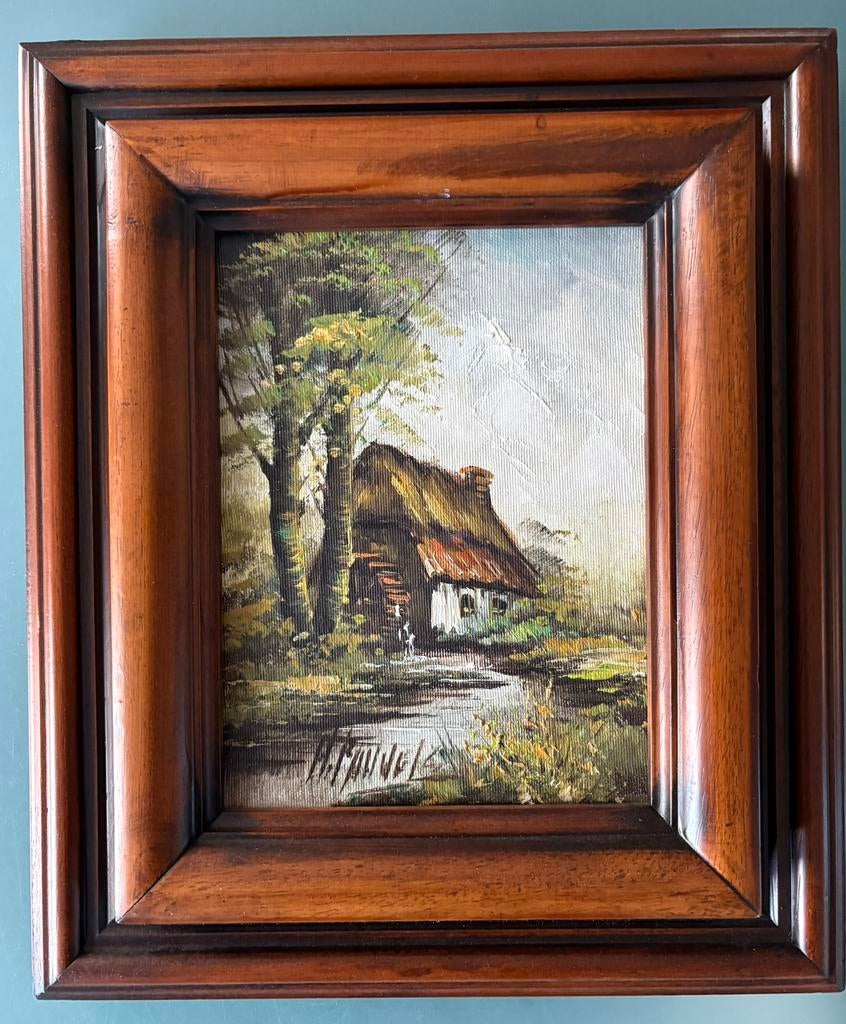 Originele olieverfschilderijen van H. Pauwels, Antiek en Kunst, Ophalen of Verzenden