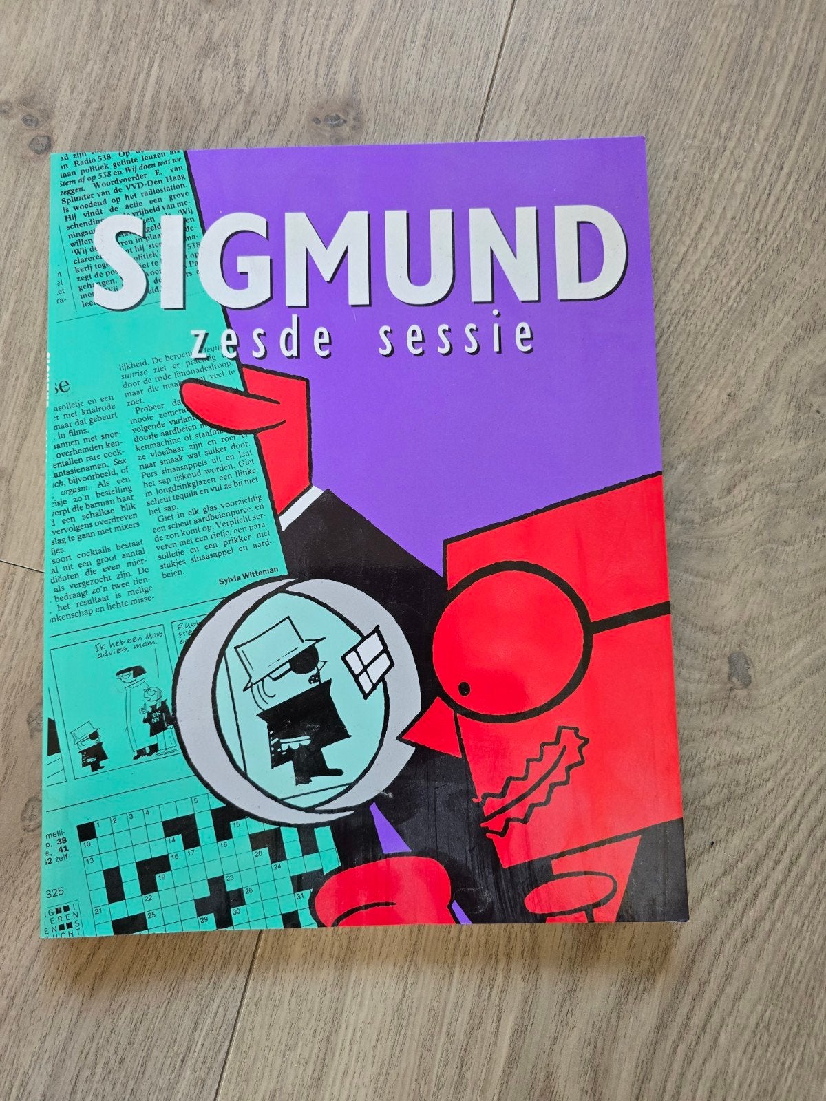 Sigmund: Zesde Sessie - Peter de Wit stripboek, Eén stripboek, Ophalen of Verzenden, Zo goed als nieuw