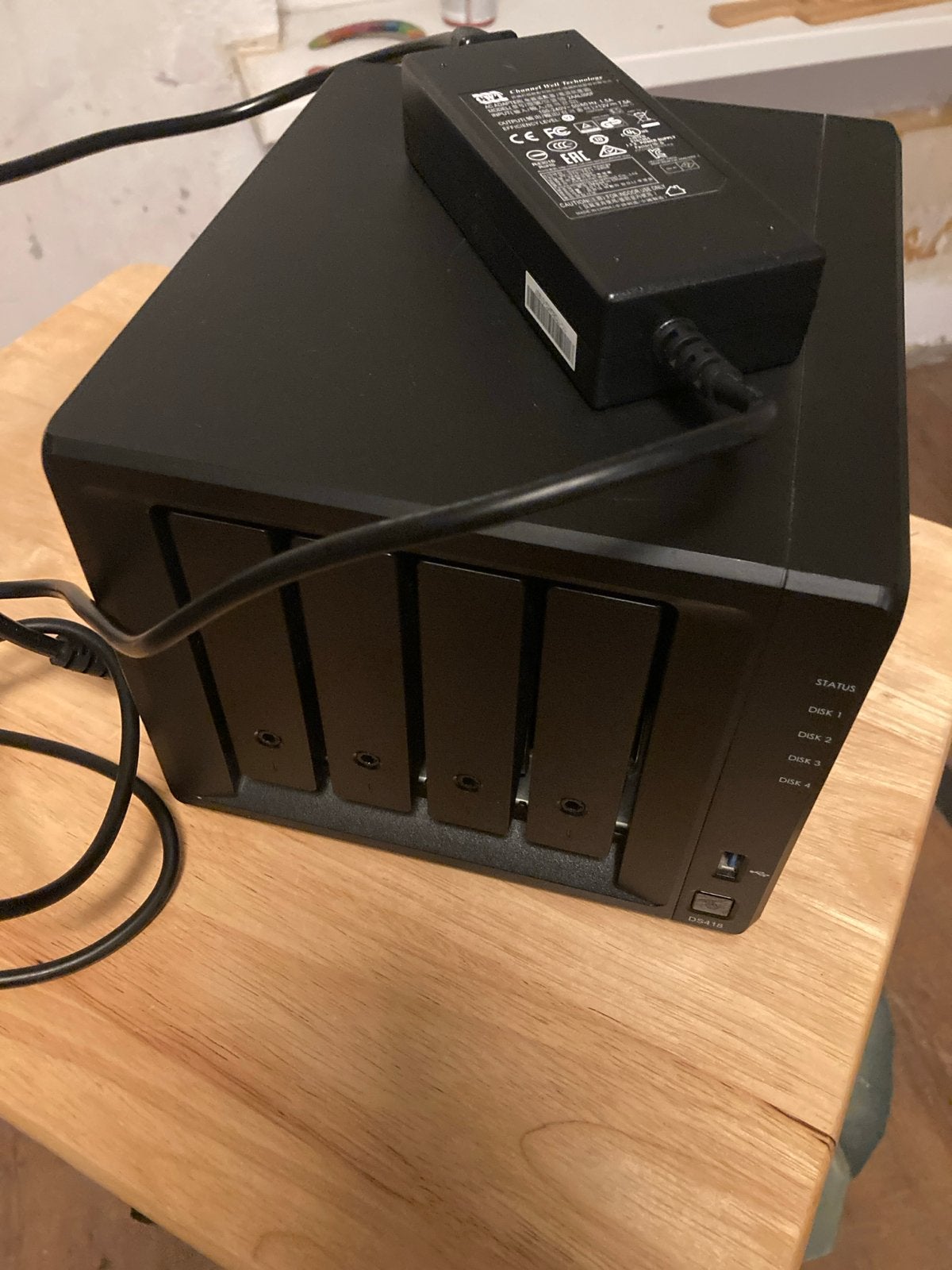 Synology DiskStation DS418 NAS (zonder schijven), Computers en Software, Ophalen, Gebruikt