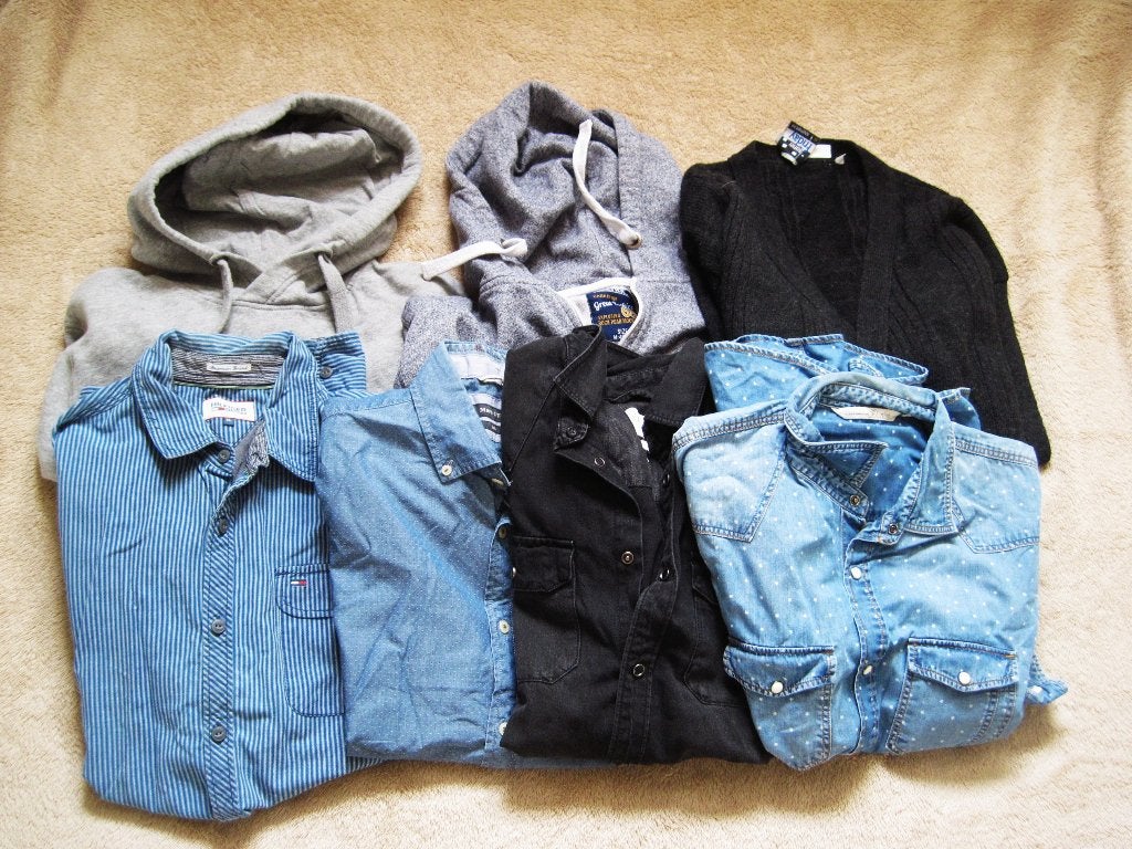 qh  PAKKET HEREN MERKKLEDING. Maat:M, Kleding | Heren, Ophalen of Verzenden, Zo goed als nieuw, Maat 48/50 (M)