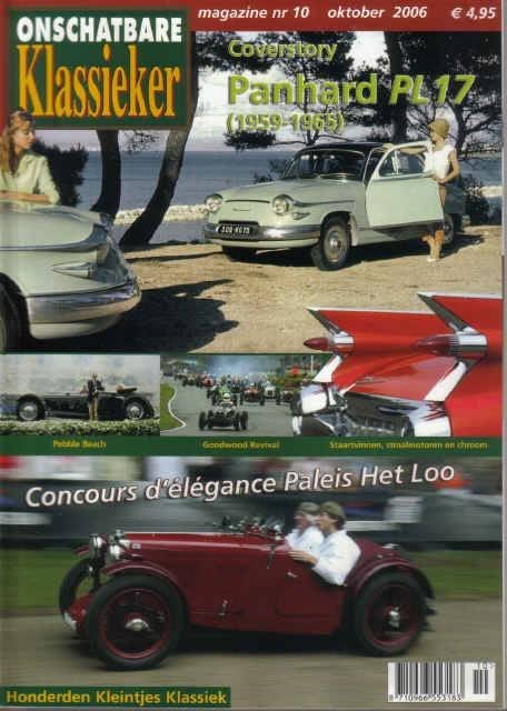 OK 10 2006 : Panhard PL17 - Duesenberg - Alfa Sprint Zagato, Boeken, Auto's | Folders en Tijdschriften, Ophalen of Verzenden, Gelezen