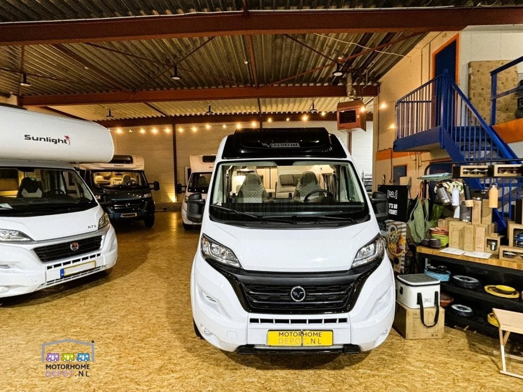Mobilvetta Admiral K6.5 Design | 2024 | 35000 KM | El Hefbed, Buscamper of Camperbus, Ringverwarming, Fiat, Raamblindering