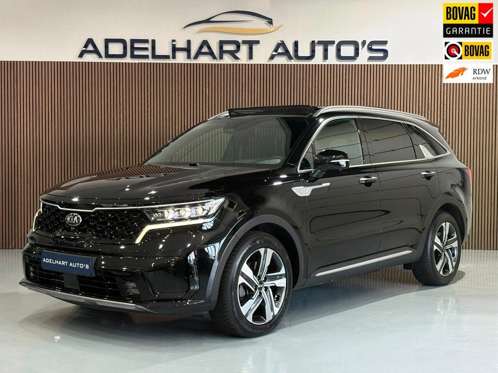 Kia Sorento 1.6 T-GDI Plug-in Hybrid 4WD ExecutiveLine / Pan, Auto's, Kia, Bedrijf, Te koop, Sorento, 360° camera, 4x4, ABS, Achteruitrijcamera