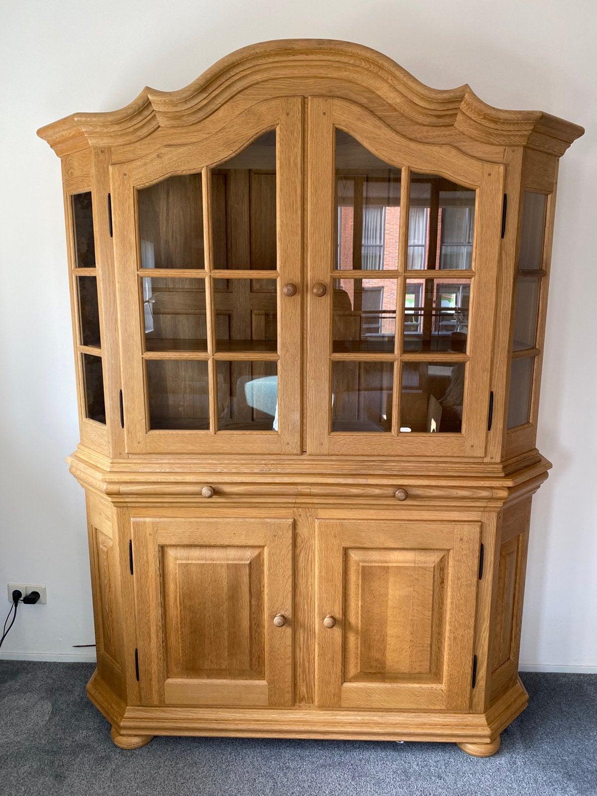 Buffetkast, Ophalen, 200 cm of meer, 25 tot 50 cm, Glas