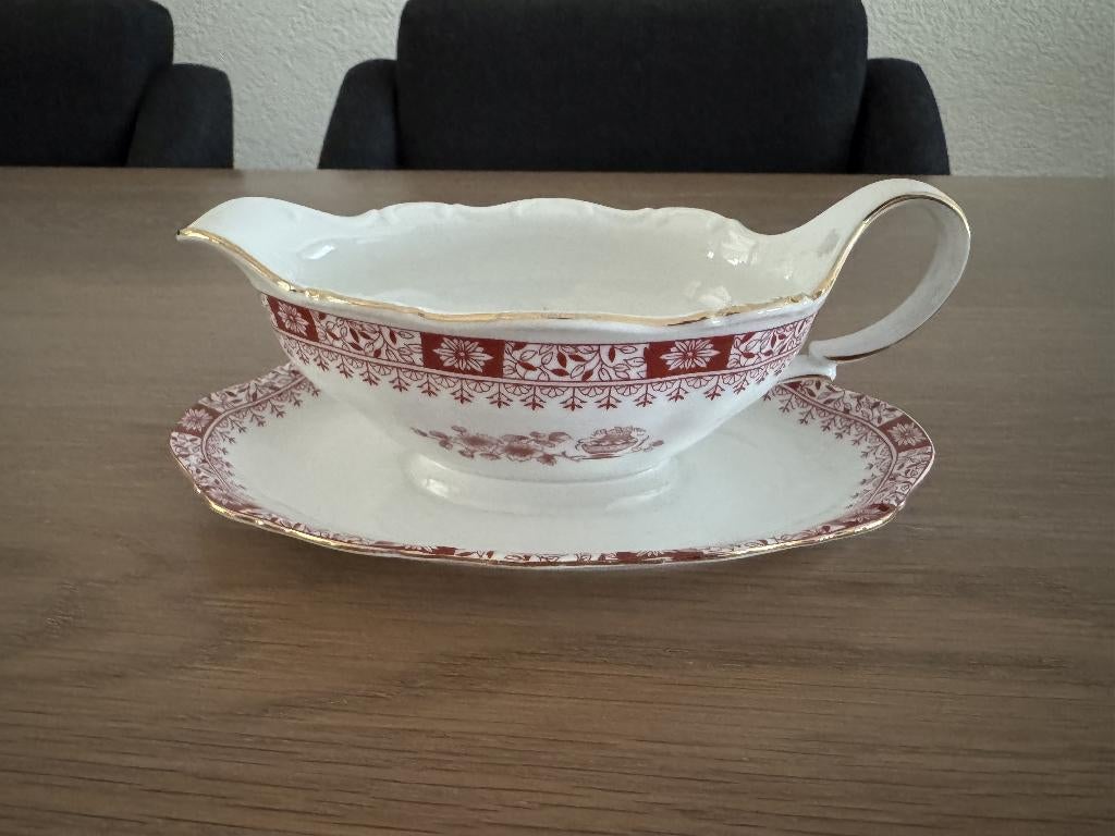 Vintage jus / saus kannetje - Duits porselein, Antiek en Kunst, Antiek | Servies los, Ophalen of Verzenden