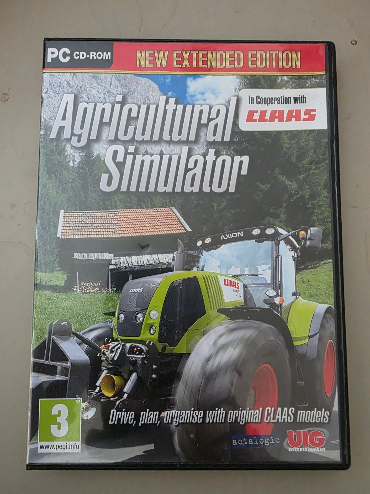 Pc game Agricultural Simulator new extended edition, 1 speler, Ophalen of Verzenden, Zo goed als nieuw, Vanaf 3 jaar
