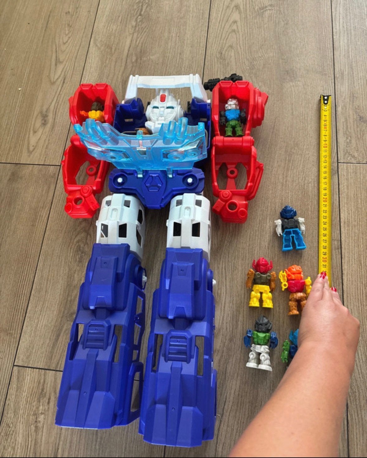 Transformer mega mer poppetjes spelen actiefiguur, Ophalen of Verzenden, Zo goed als nieuw