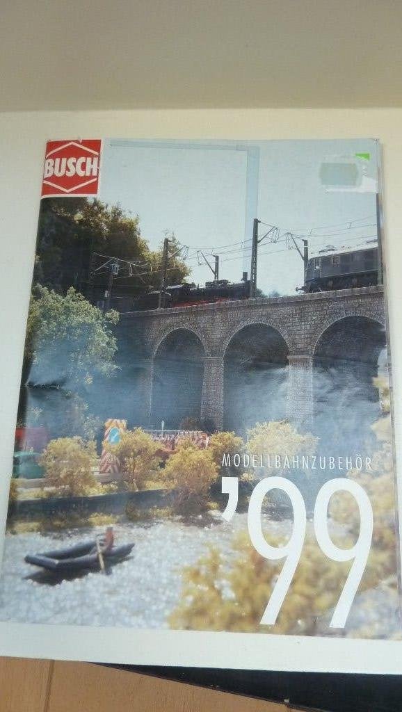 Busch catalogus 1999, Overige merken, Gelijkstroom of Wisselstroom, Busch modelspielwaren, Zo goed als nieuw