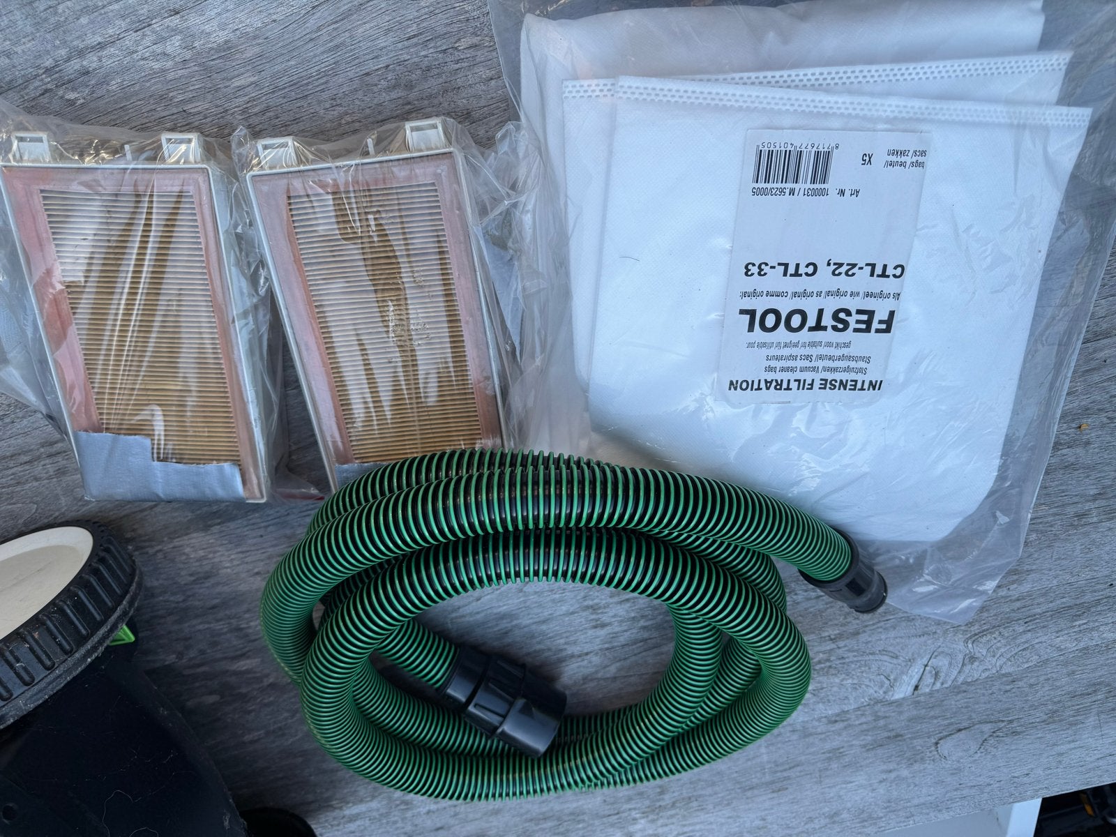 Festool CT 33 E stofzuiger met accessoires, Ophalen, Gebruikt, Waterstofzuiger