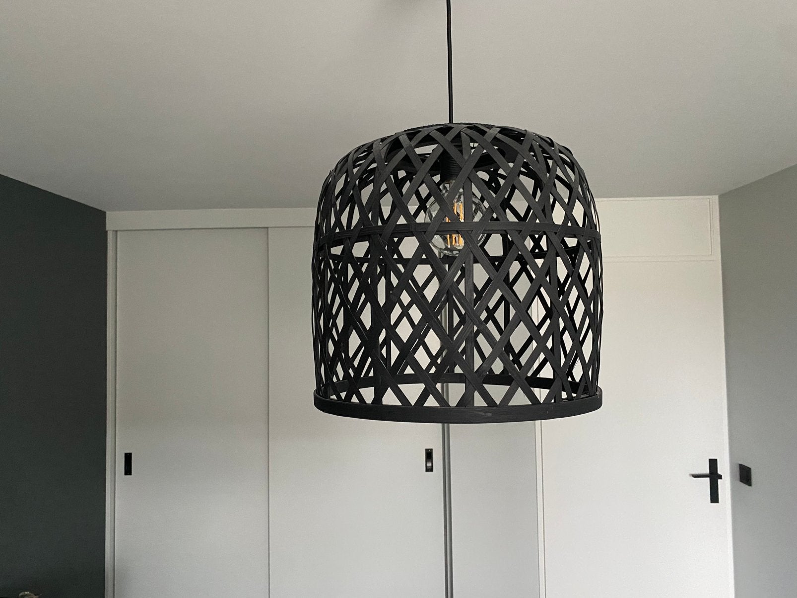 Mooie hanglamp, Ophalen, Zo goed als nieuw, Overige materialen, Bohemian