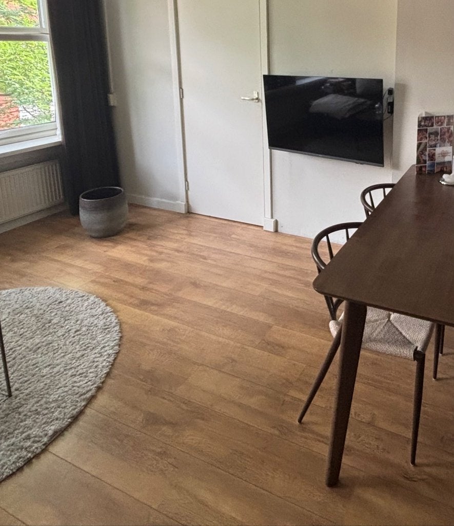 Laminaatvloer 38 m² – goede staat, Huis en Inrichting, Ophalen, Gebruikt, 25 tot 50 m², Laminaat