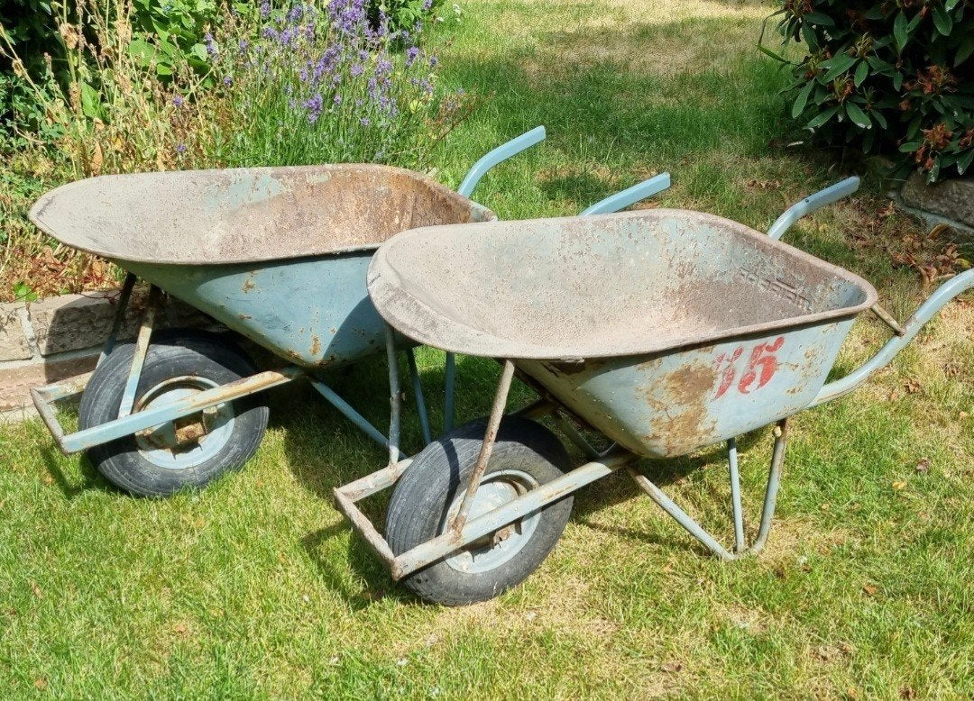 TE HUUR - Kruiwagens, Ophalen, Gebruikt, Handmatig, Eenwielig