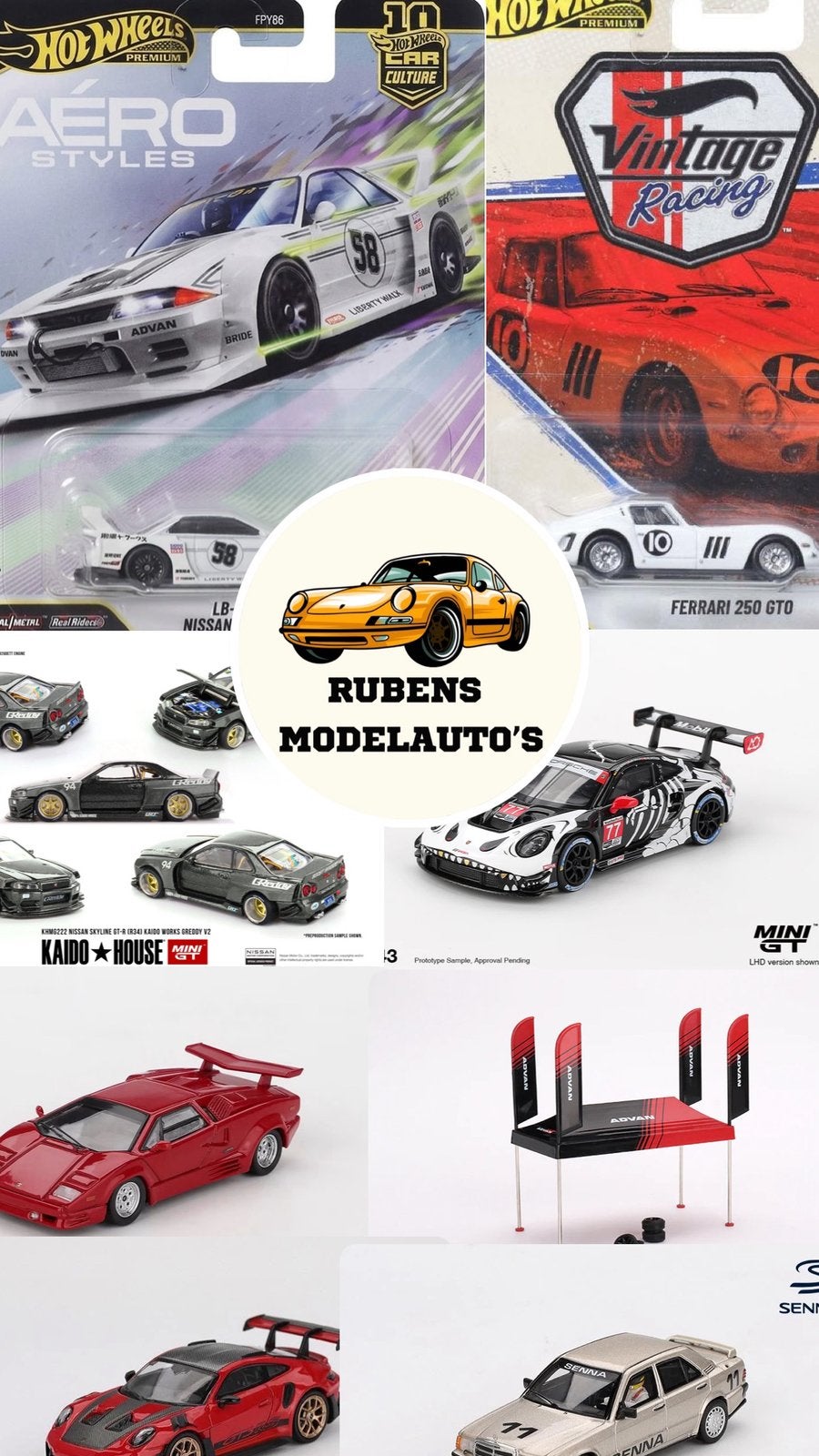 Webshop van Rubens Modelauto’s! 1:64 specialist, veel keus!, Auto, Ophalen of Verzenden, Zo goed als nieuw, Info@rubensmodelautos.nl