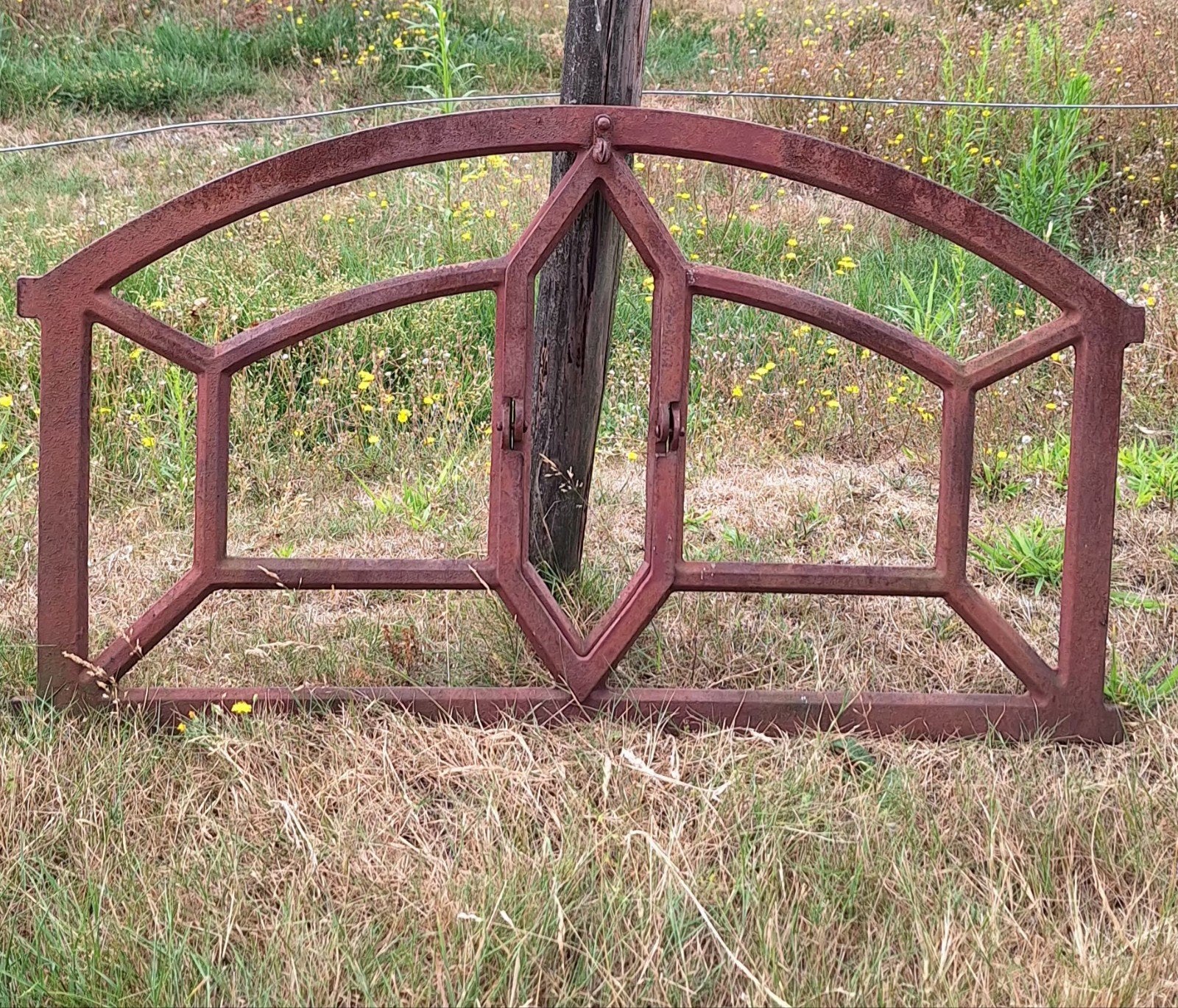 Stalraam, gietijzer als deco of voor gebruik., Ophalen