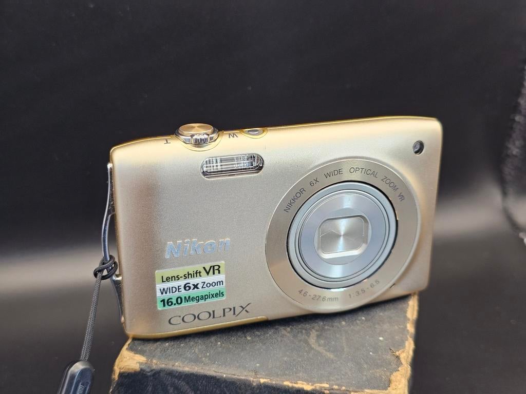 Nikon Coolpix S3300 compactcamera 16MP 6x zoom, Ophalen of Verzenden, Compact, Nikon, 4 t/m 7 keer