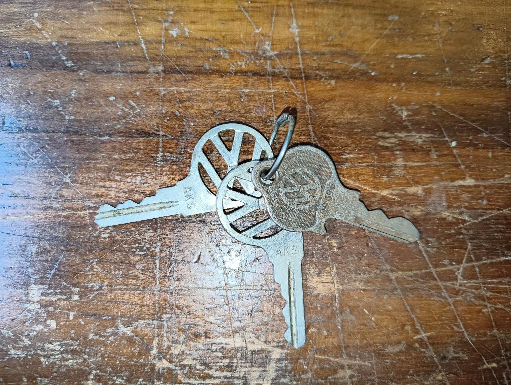 Vintage VW sleutels, Ophalen of Verzenden, Gebruikt, Volkswagen