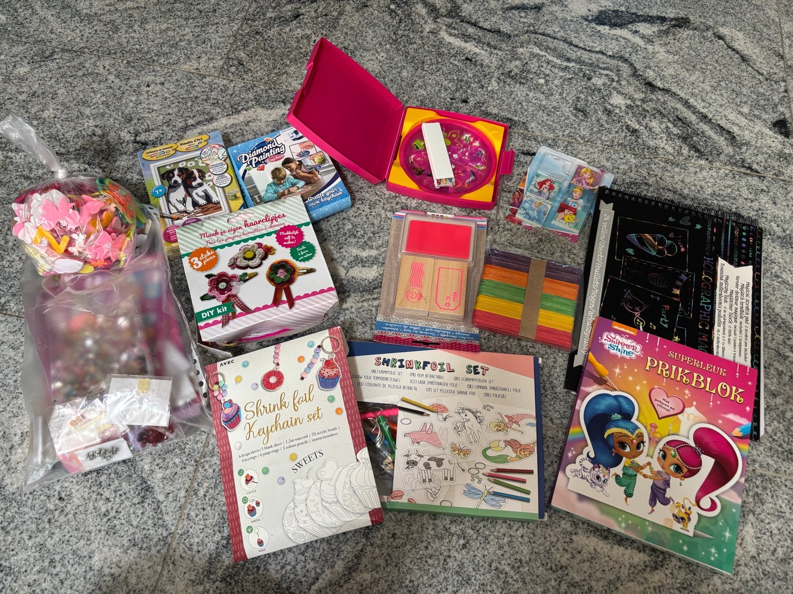 Groot bijna nieuw Knutselpakket voor Meiden, Overige thema's, Nieuw, Meerkleurig, Ophalen of Verzenden