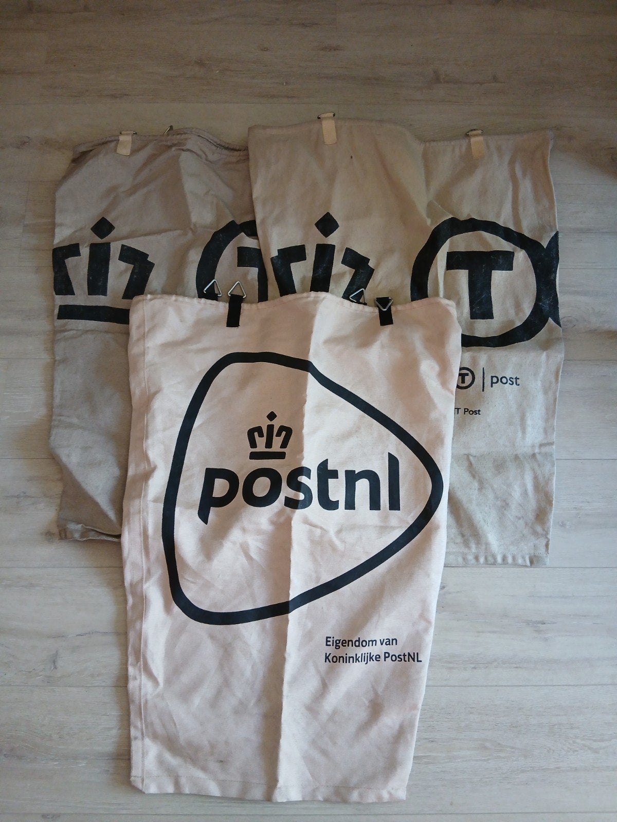 5 Postzakken PostNL (2 verschillende types), Ophalen of Verzenden, Gebruikt