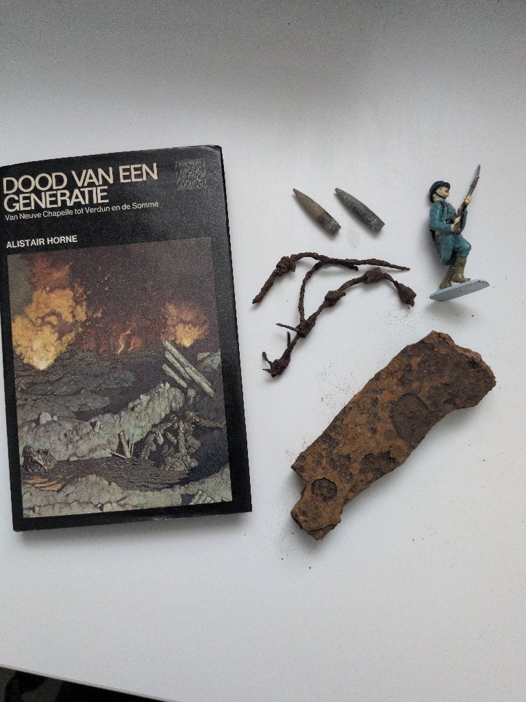 Wo 1, ww1, lotje 1e wereldoorlog Verdun, Ophalen of Verzenden, Overige gebieden, Boek of Tijdschrift