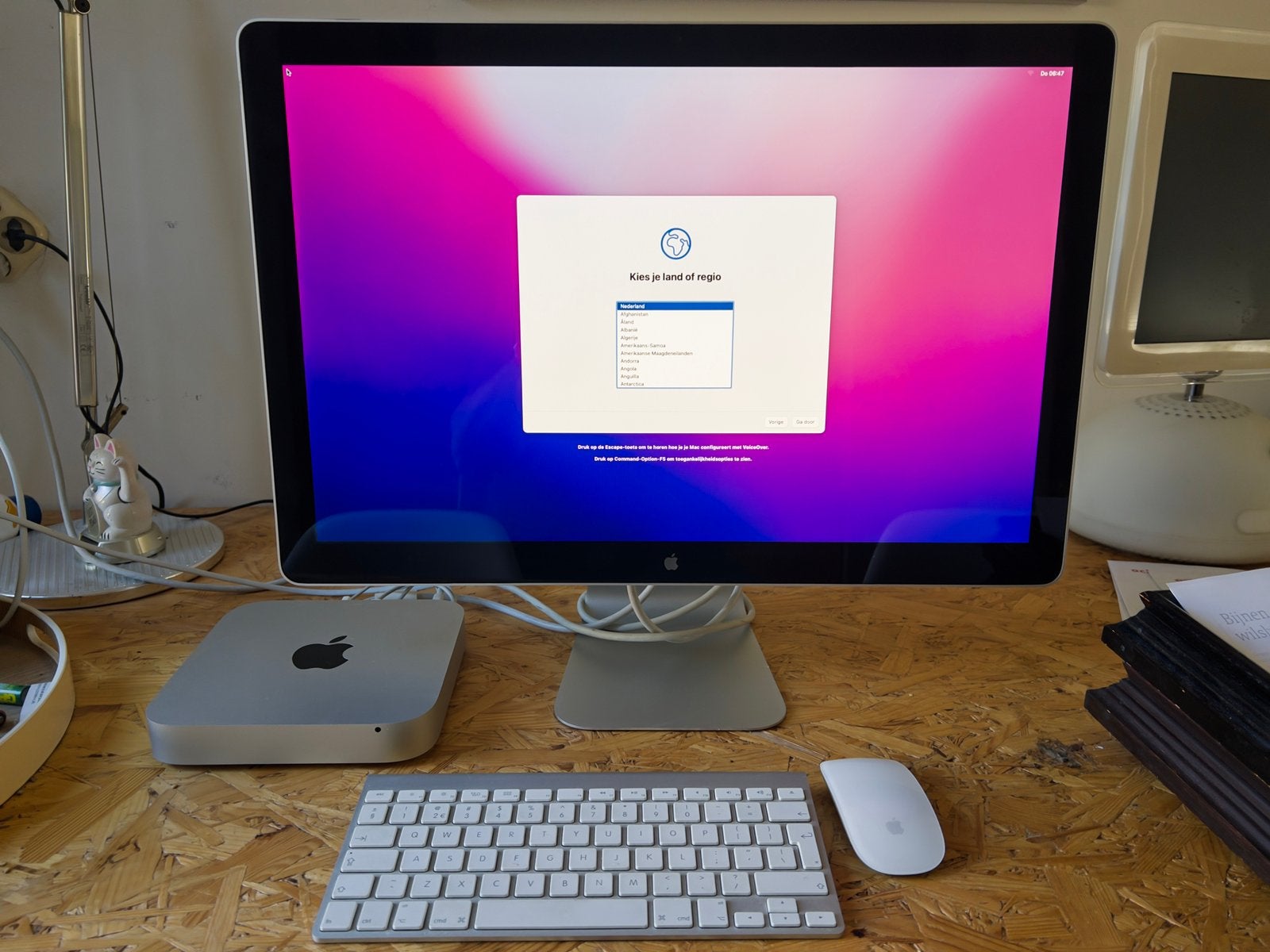 Mac Mini 2014 compleet met scherm, Computers en Software, Apple Desktops, Gebruikt, 2 tot 3 Ghz, Mac Mini, 8 GB
