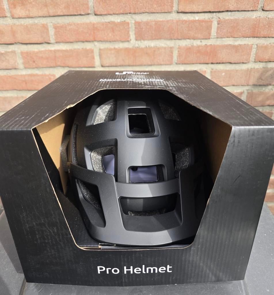 NIEUW Pro Fietshelm - Mat Zwart / Metallic Brons - Maat L, Ophalen of Verzenden, Nieuw, L, Heer of Dame