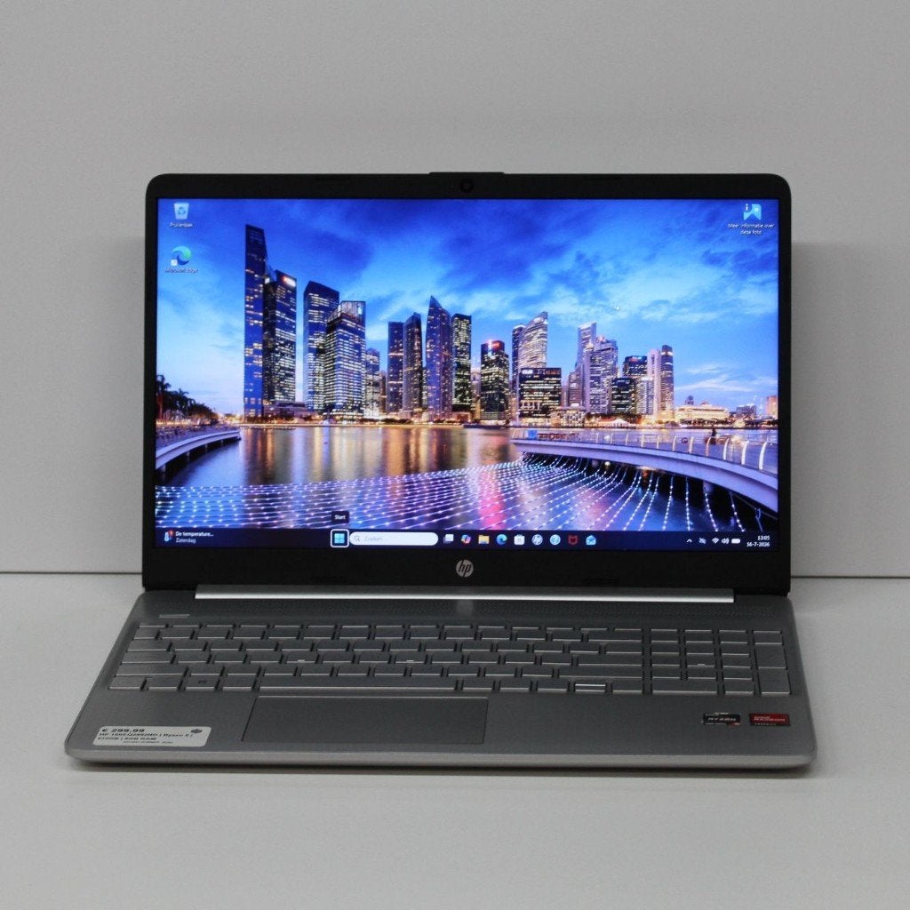HP 15SEQ2952ND | Ryzen 5 | 512GB | 8GB RAM, Ophalen of Verzenden, Zo goed als nieuw, Info@hp.com, 1501 Page Mill Road, Palo Alto, CA 94304, USA