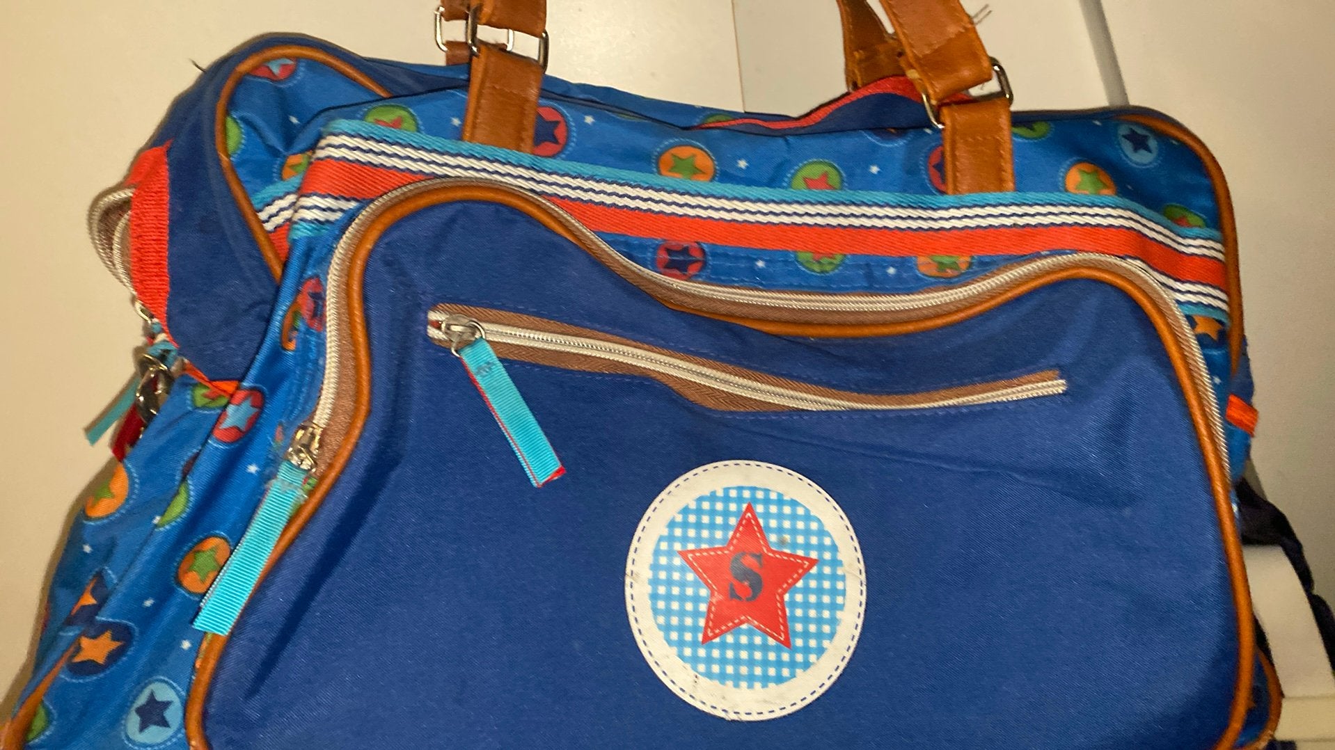 Luierstas nieuw van lief - stoer, Kinderen en Baby's, Ophalen, Zo goed als nieuw