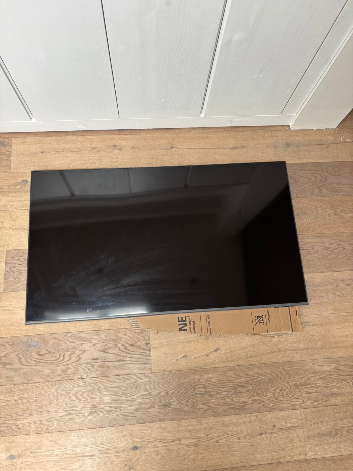 Samsung 55” QLED te koop, Ophalen, 100 tot 150 cm, Zo goed als nieuw, 25 tot 50 cm