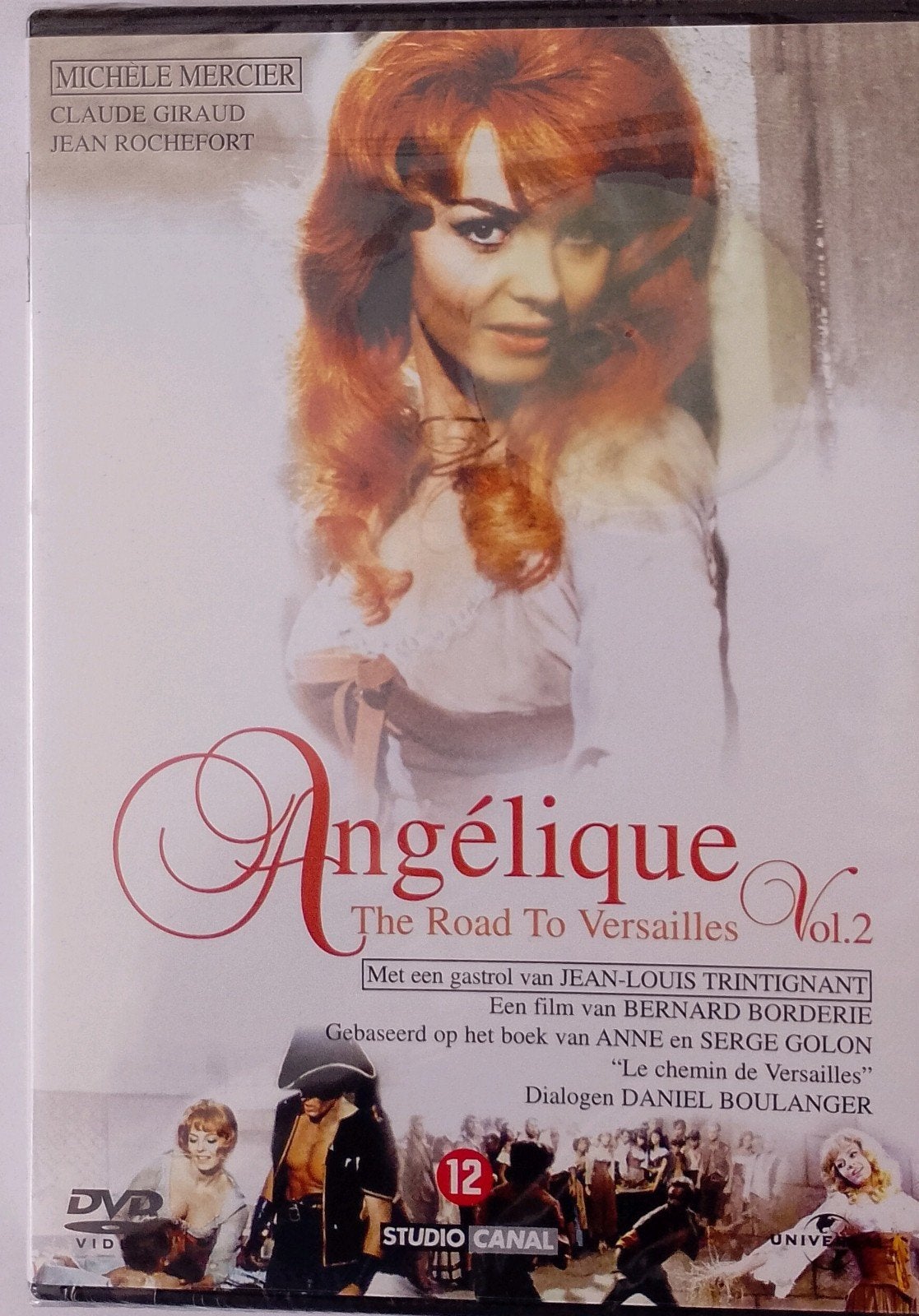 Angélique DVD NIEUW Gedeeltelijke boxset -  Deel 2 / 3 / 4, Italiaans, Historisch of Kostuumdrama, Inclusief doosje, Ophalen of Verzenden