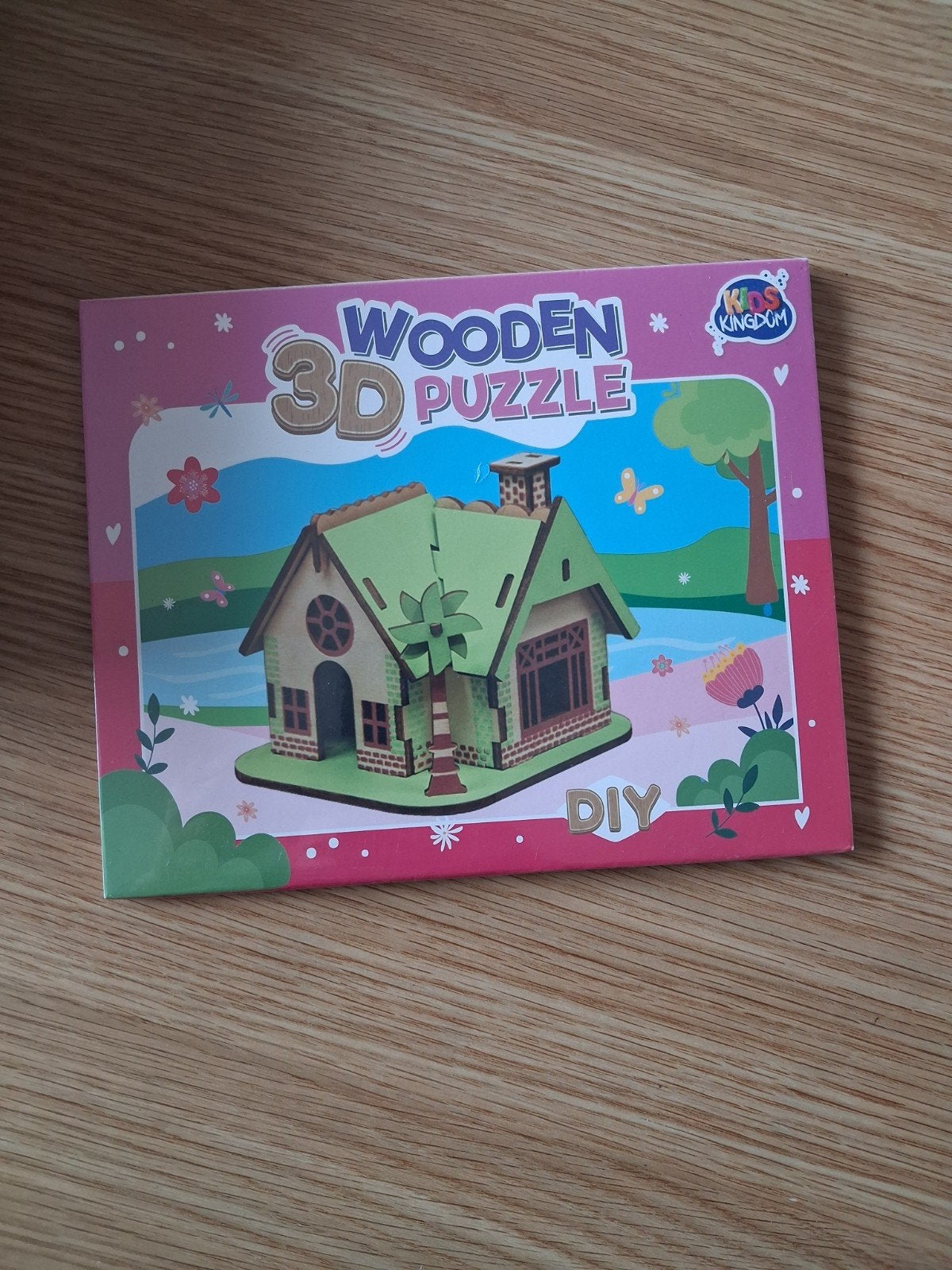Nieuw Houten 3D Puzzel Huisje - DIY Bouwpakket, Ophalen, Nieuw, Meer dan 50 stukjes, Van hout
