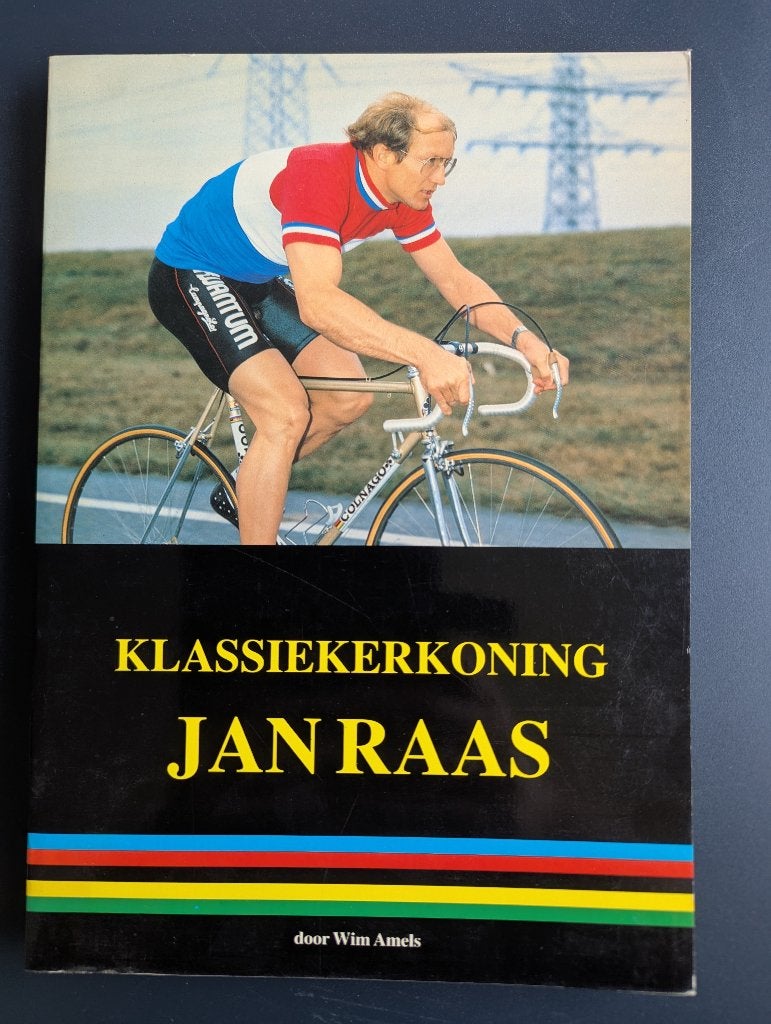 Klassiekerkoning Jan Raas, Ophalen of Verzenden, Gelezen, Lopen en Fietsen