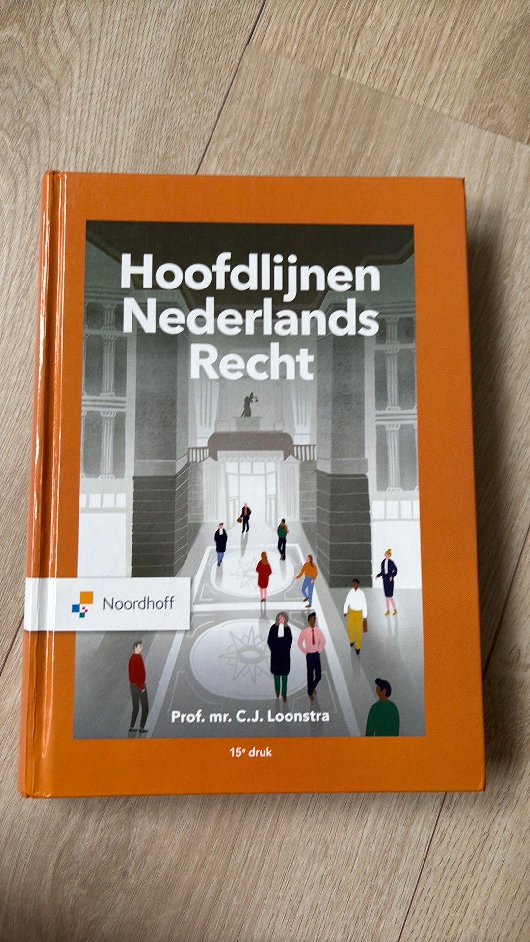 C.J. Loonstra - Hoofdlijnen Nederlands recht, Ophalen of Verzenden, Zo goed als nieuw, C.J. Loonstra