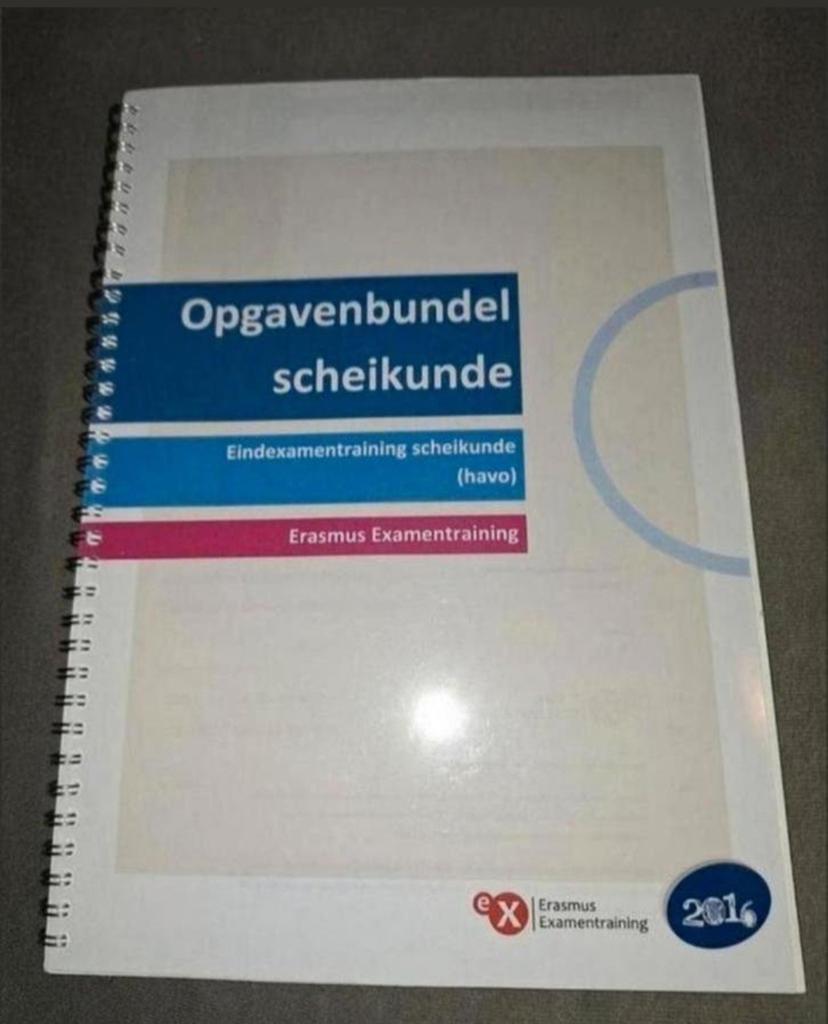 Opgavenbundel scheikunde HAVO - Erasmus Examentraining, Boeken, Ophalen of Verzenden, Beta, Gelezen, HBO