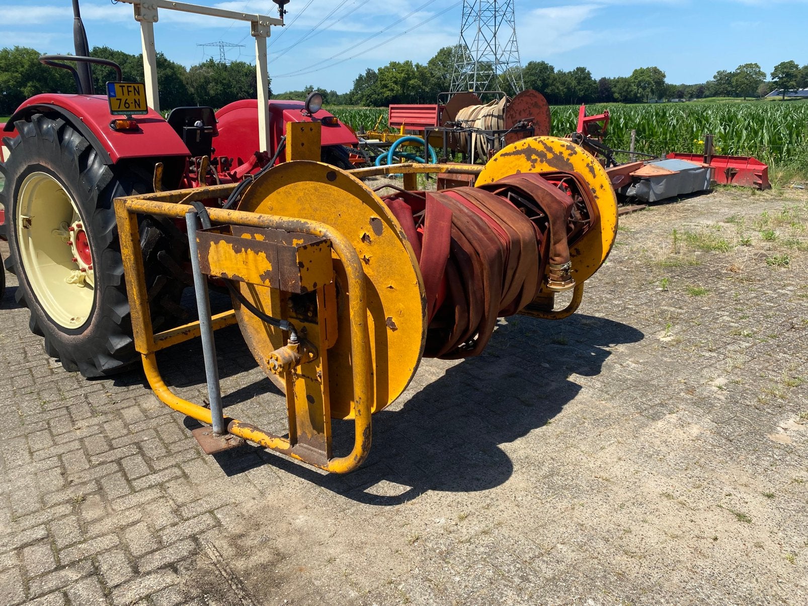 Veenhuis slanghaspel 280 meter, Zakelijke goederen, Ophalen, Gewasbescherming en Bemesting