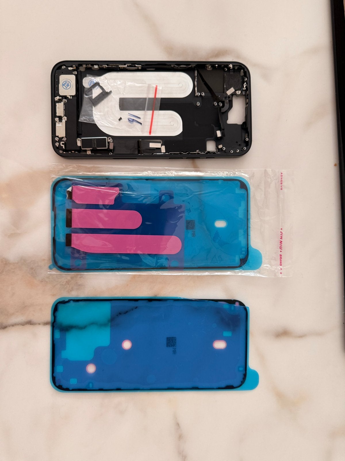 iPhone 16 Plus Frame met Batterij- en Frame Stickers, Verzenden, Nieuw, Overige typen, Apple