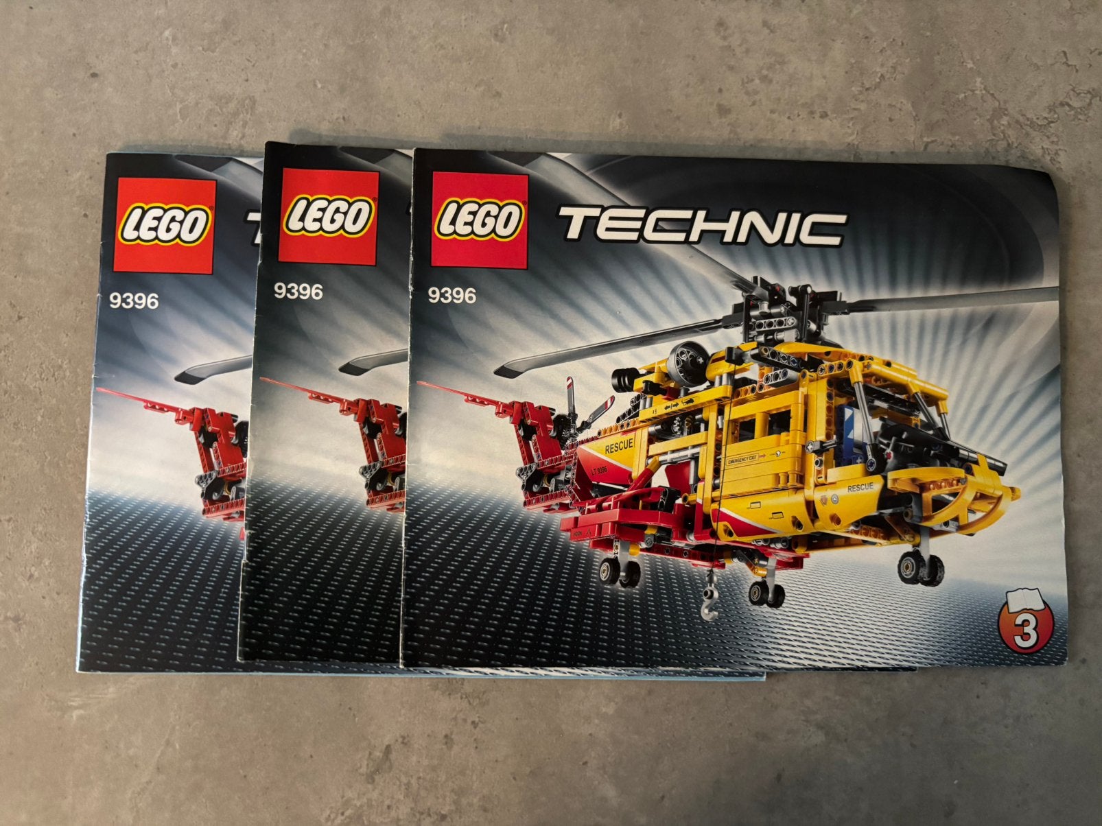 LEGO Technik Helikopter 9396, Ophalen, Gebruikt, Lego, Technic