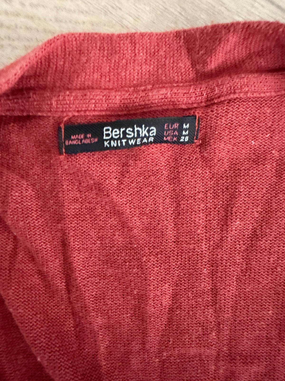 Bershka lang vest maat M, Ophalen of Verzenden, Gedragen, Maat 38/40 (M), Rood