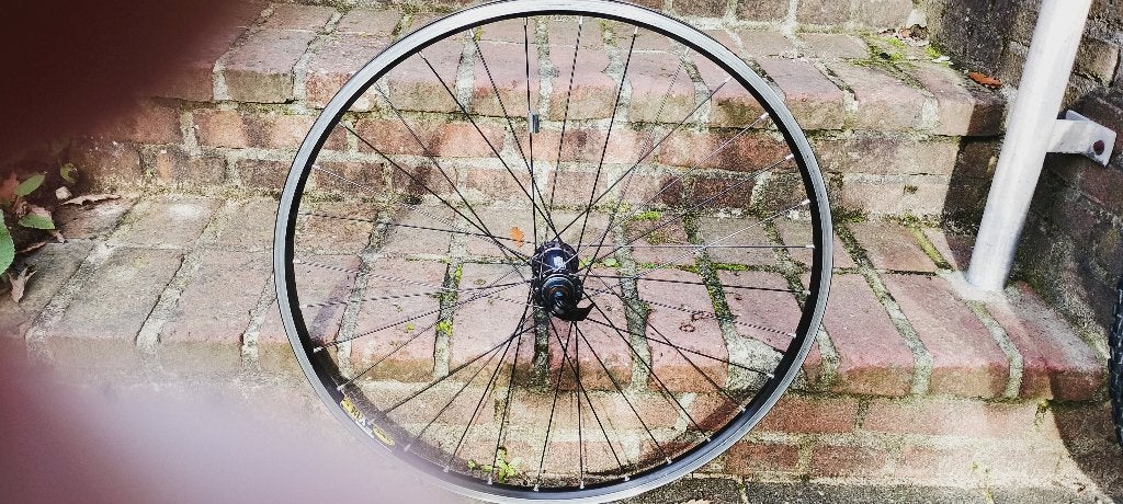 3x 26" wiel, 2 voorwiel, 1 achterwiel voor mtb lees tekst, Gebruikt, Elektrische fiets, Aluminium, Ophalen