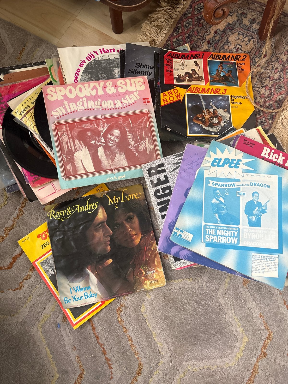 Grote collectie 7 inch vinyl singles - Pop, Rock, Soul, Ophalen, Gebruikt, 7 inch, Pop