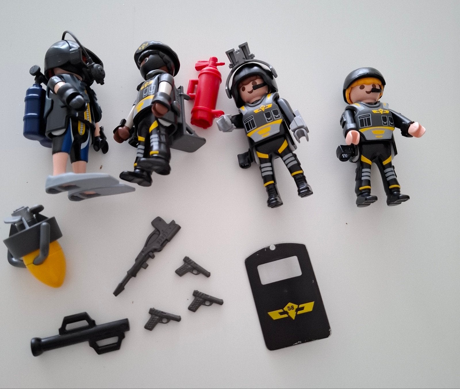 Playmobil Politie SIE team - 9365, Ophalen, Zo goed als nieuw