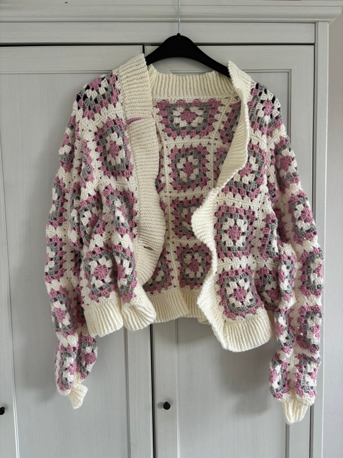 Gehaakt vest maat s/m, Ophalen of Verzenden, Zo goed als nieuw, Maat 38/40 (M), Meerkleurig