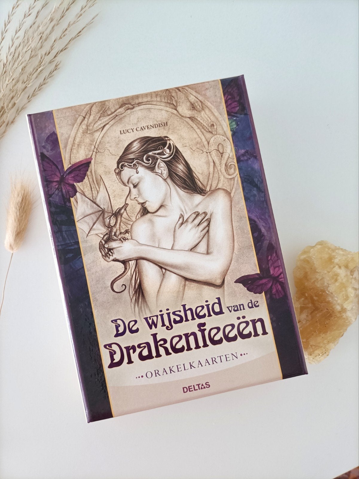 De wijsheid van de Drakenfeeën - Orakelkaarten, Ophalen of Verzenden, Zo goed als nieuw, Tarot of Kaarten leggen, Overige typen
