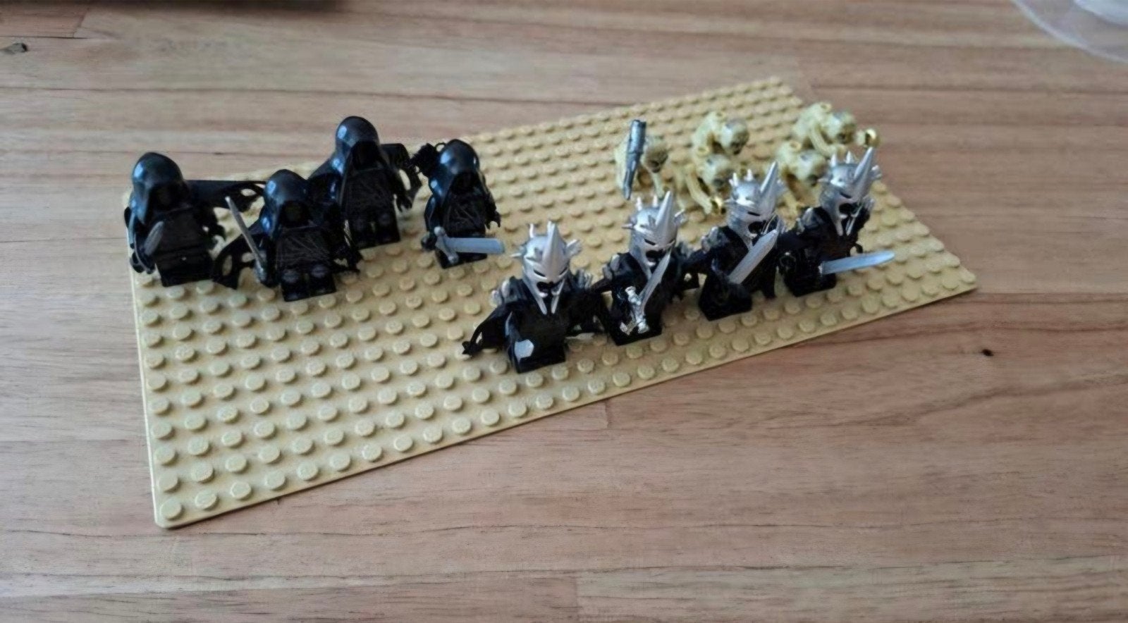 Lotr Minifigs: Gollem, Nazgul, Witchking of Angmar, Ophalen of Verzenden