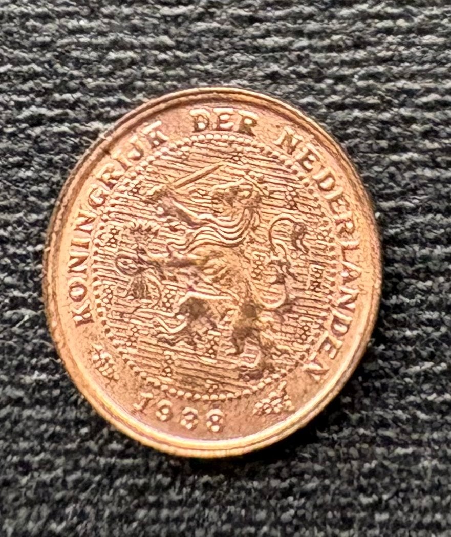 Zeldzame 1/2 Cent Munt uit 1938 - Koningin Wilhelmina, Ophalen of Verzenden, Koningin Wilhelmina, 1 cent, Losse munt
