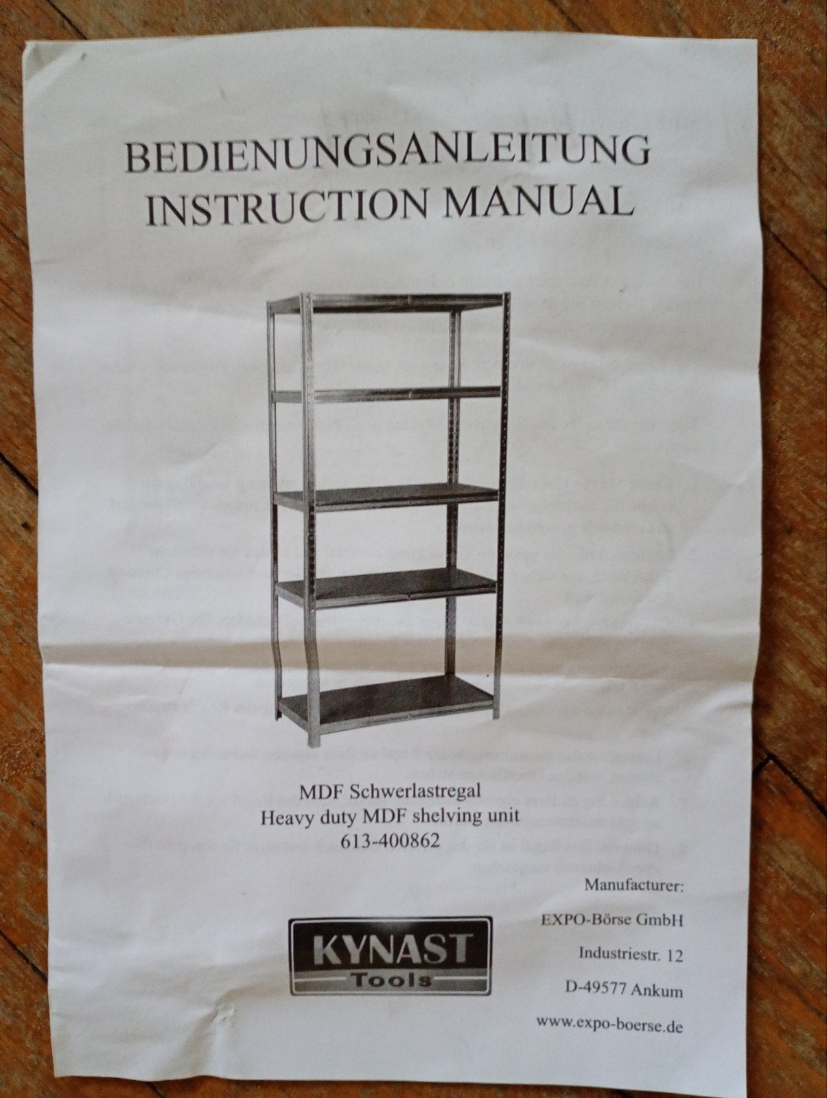 KYNAST Heavy Duty MDF Opbergrek, Huis en Inrichting, Ophalen, Gebruikt
